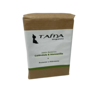 Jabón botánico caléndula y manzanilla. 100 gr.